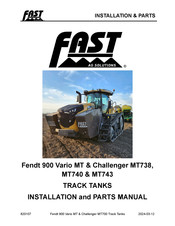 FAST AG Solutions Fendt 900 Vario MT Installation And Parts Manual