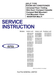 Fujitsu AS G09LMC Series Service Instruction
