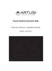 Artusi CACC70/1 Instruction Manual