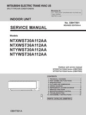 Mitsubishi Electric TRANE NTYWST30A112AA Service Manual