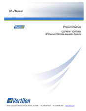 Vertilon PhotoniQ IQSP580M Oem Manual