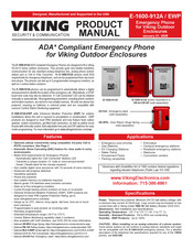 Viking E-1600-912A/EWP Product Manual