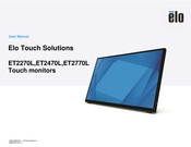 Elo Touch Solutions ET2470L User Manual