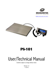 Measuretek PS-101-200 User's & Technical Manual