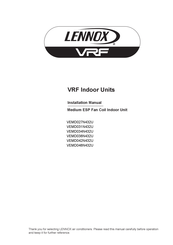 Lennox VEMD042N432U Installation Manual