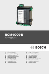 Bosch F.01U.081.384 Installation Manual