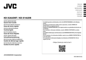 JVC KD-X182DBT Quick User Manual
