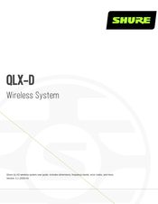 Shure QLXD24E/K8B-H51 Manual
