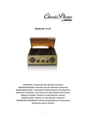 LENCO Classic Phono TT-41OK User Manual