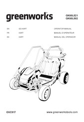 GreenWorks GK60L521 Operator's Manual