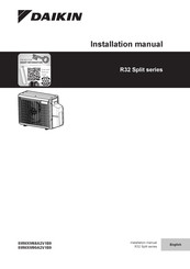 Daikin 5MWXM68A2V1B9 Installation Manual