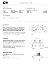 Osd Audio ACE800ST Install Manual