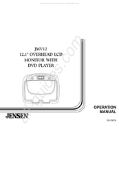 Jensen JMV12 Operation Manual