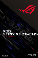 Asus ROG STRIX XG27WCMS User Manual