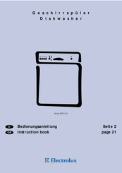 Electrolux ESF 6142 Instruction Book