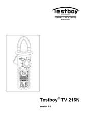 Testboy TV 216N Manual