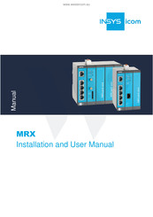 insys icom MRX2 Installation And User Manual