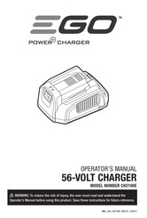 Ego Power+ CH2100E Operator's Manual