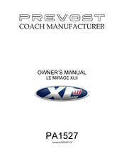 PREVOST MIRAGE XL2-40 2023 Owner's Manual