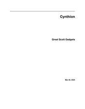 Great Scott Gadgets Cynthion Manual