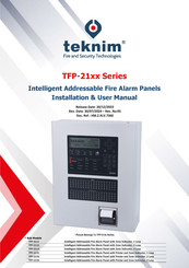 Teknim TFP-2112 Installation & User Manual