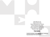 Costway TQ10268 Manual