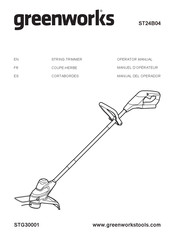 GreenWorks ST24B04 Operator's Manual