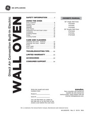 GE PTD7000BN1TS Owner's Manual