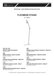 HJH office FLEXMOBI STAND Assembly Instructions Manual