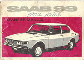 Saab 99 1971 Owner's Manual