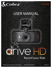 Cobra drive HD CDR 825E User Manual