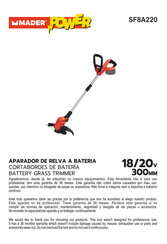 MADER POWER SF8A220 Manual