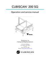Quantronix CUBISCAN 200 SQ Operation And Service Manual