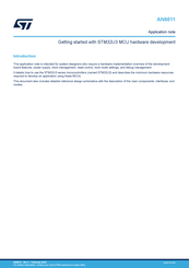 ST STM32U3 Application Note
