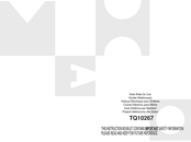 GIANTEX TQ10267 Manual