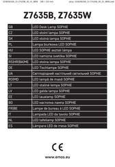 Emos Z7635W Quick Start Manual