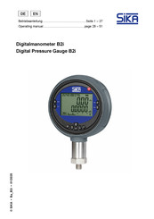 SIKA B2i Operating Instructions Manual