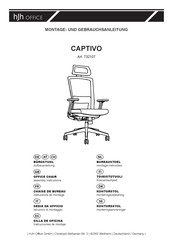 HJH office CAPTIVO 732107 Assembly Instructions Manual