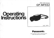 Panasonic GPMF552 - ICD CAMERA Operating Instructions Manual