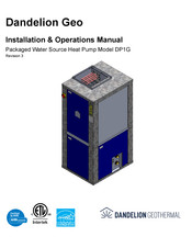 DANDELION Geo DP1G036 Installation & Operation Manual