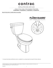FGI contrac FLUSH GUARD Caven 4720FGRVU Installation And User Manual