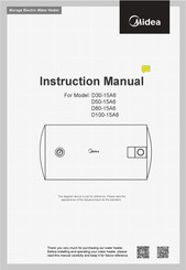 Midea D30-15A6 Instruction Manual