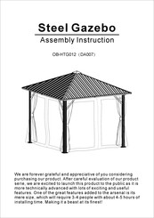Dancover OB-HTG012 Assembly Instruction Manual