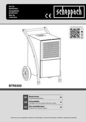 Scheppach BTR6500 Translation From The Original Instruction Manual