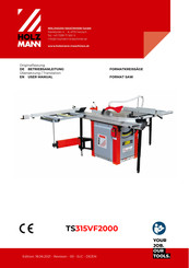 Holzmann TS315VF2000 User Manual
