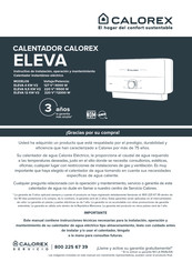 Calorex Eleva 4 kW V2 Installation,Operation And Maintenance Instruction