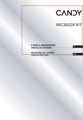 Candy MIC20GDFXIT User Instructions