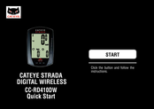 Cateye STRADA DITIAL WIRELESS Quick Start Manual