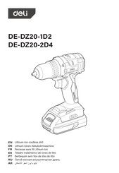 Deli DE-DZ20-1D2 Manual