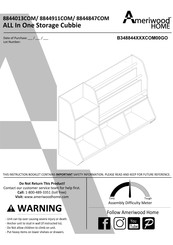 Ameriwood HOME 8844013COM Instruction Booklet